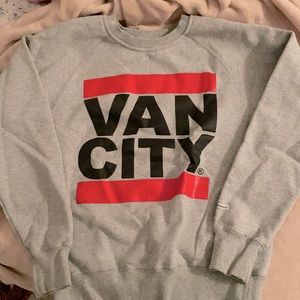 Vancouver city “van city” sweater